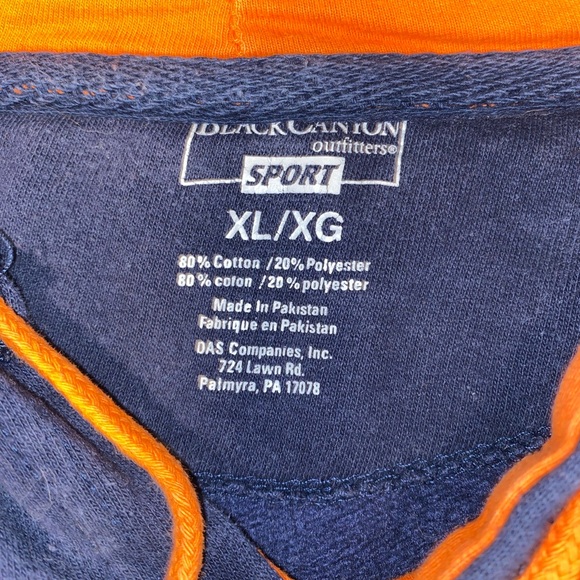 Black Canyon Chicago Bears Pullover Sweater Sweatshirt Hoodie Size XL - Picture 4 of 4